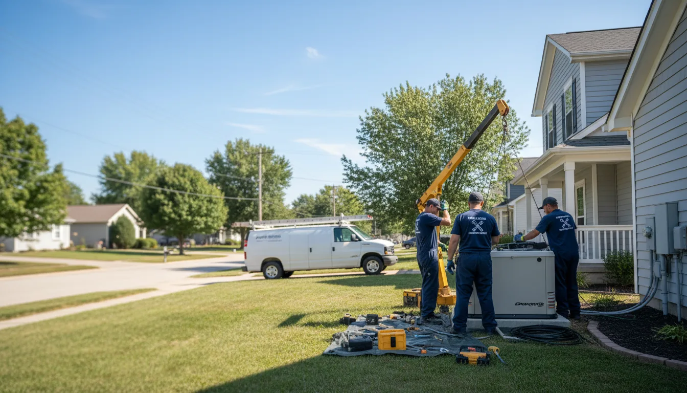 Generator Installation in Cloutierville, LA near me